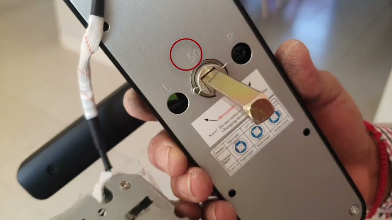 como instalar cerradura inteligente